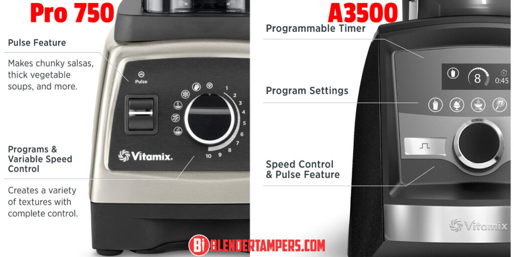 Vitamix 750 vs A3500